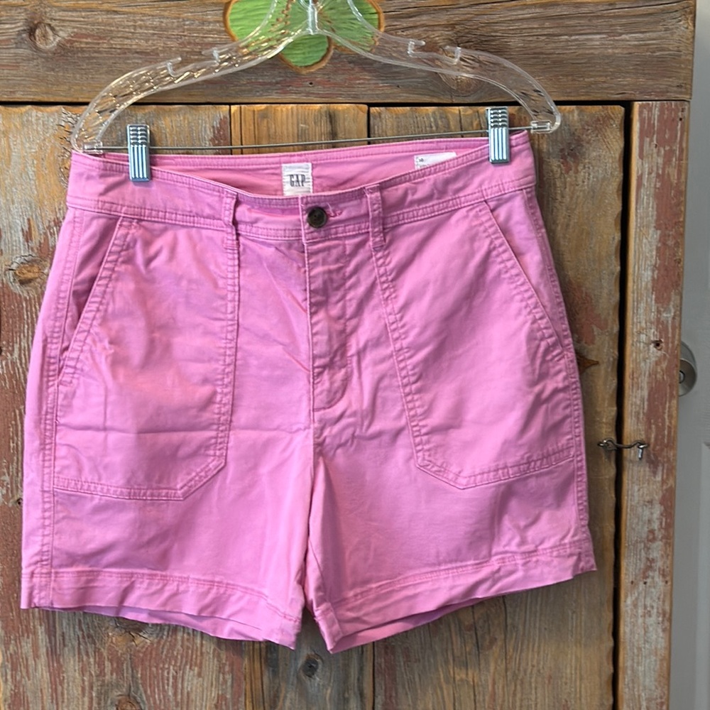 GAP Pink girlfriend Khaki Women's Shorts, Sz 10